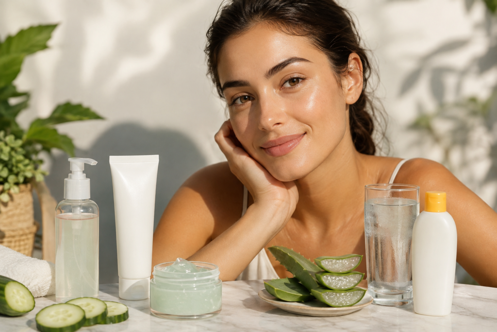 summer skincare routine
