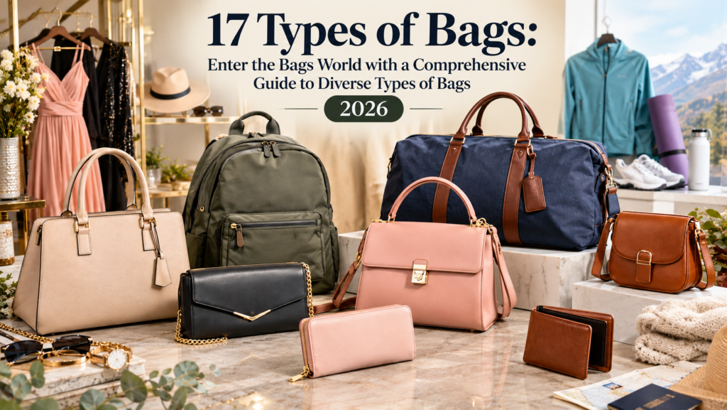 17 different types of bags for women