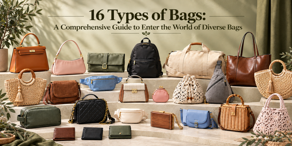 16 types of bags
