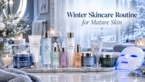 winter skincare routine for mature skin