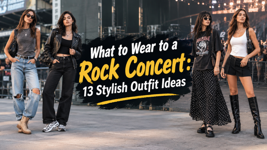 What to Wear to a Rock Concert
